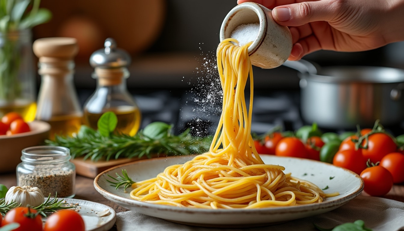 découvrez pourquoi certaines personnes préfèrent saler leurs pâtes après la cuisson. cette pratique culinaire soulève des questions d’assaisonnement et de goût, tout en mettant en avant différentes techniques de préparation. apprenez les avantages et les inconvénients de cette méthode pour sublimer vos plats de pâtes.